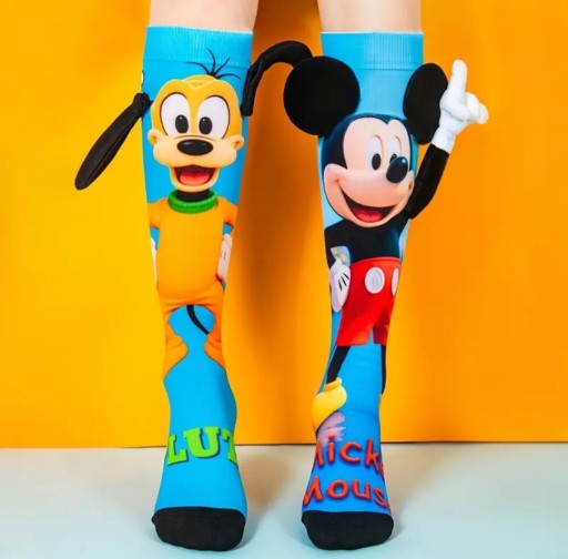 Zdjęcie oferty: Nowe podkolanówki Myszka Miki i Pluto 3 D uszy