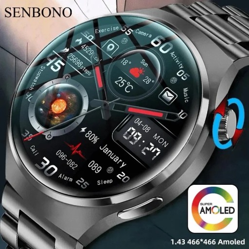 Zdjęcie oferty: Senbono MT26 Amoled Smart Watch