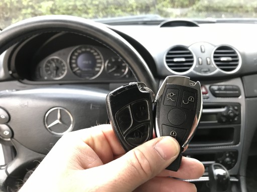 Zdjęcie oferty: Mercedes E-klasa W211 kluczyk z kodowaniem