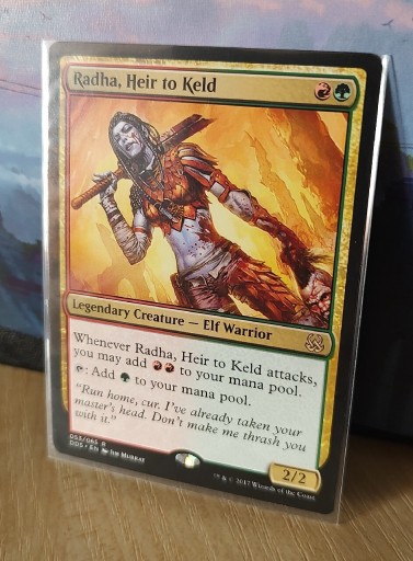 Zdjęcie oferty: MTG: Radha, Heir to Keld [DDS]