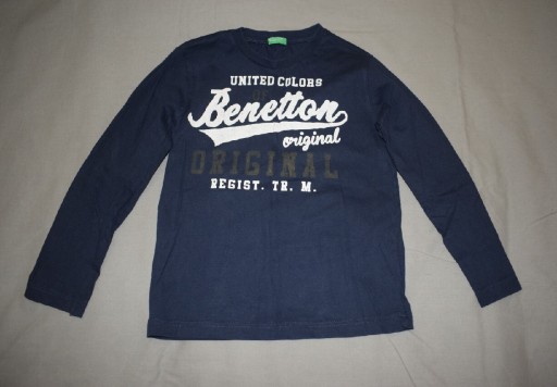 Zdjęcie oferty: Koszulka chłopięca benetton longsleeve 122 7 lat