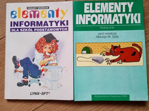 Zdjęcie oferty: 2x Elementy informatyki (szko podstawowa, średnia)