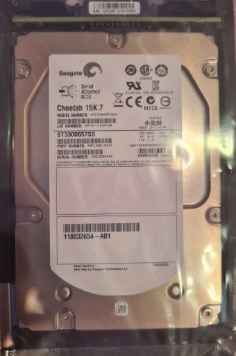 Zdjęcie oferty: DYSK EMC VNX HDD 300GB 15k SAS 3,5" 005049273