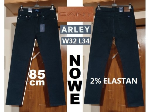 Zdjęcie oferty: spodnie GANT ARLEY W32 L34 pas 83 84 85 86 87 NOWE