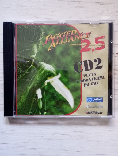 Zdjęcie oferty: Jagged Alliance 2.5  płyta z dodatkami do gry PC 