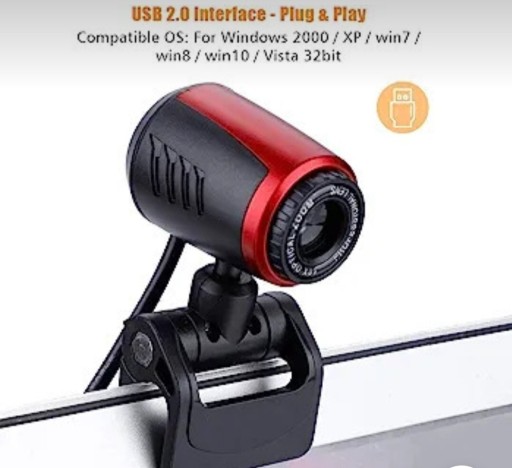 Zdjęcie oferty: Kamera internetowa Bewinner USB z mikrofonem 