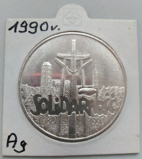 Zdjęcie oferty: 100000 złotych z 1990 roku SOLIDARNOŚĆ