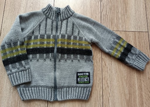 Zdjęcie oferty: Sweterek rozpinany dla chłopczyka, 2 latka, r. 98