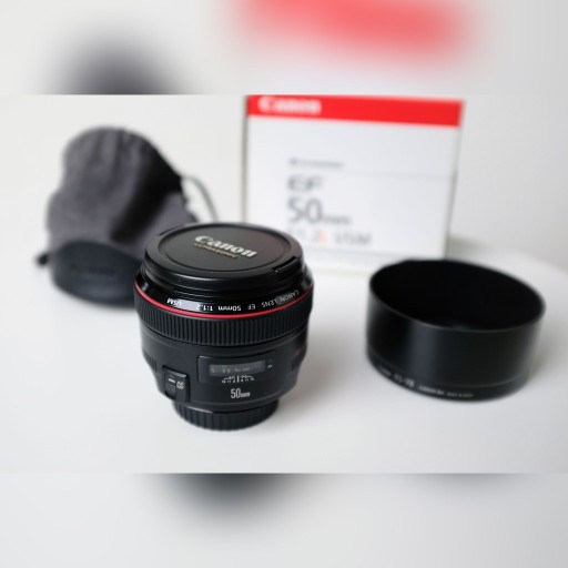 Zdjęcie oferty: Canon EF 50 F/1.2 L