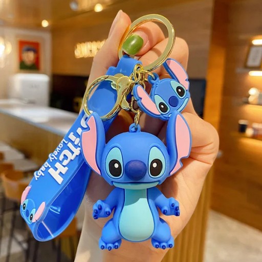 Zdjęcie oferty: Brelok Stitch Lilo i Stich niebieski z paskiem