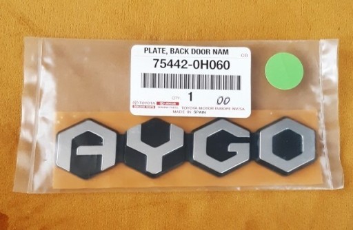 Zdjęcie oferty: AYGO Toyota Logo Emblemat