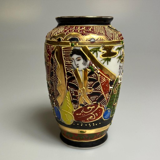 Zdjęcie oferty: Wazon Kutani Satsuma Japonia porcelana