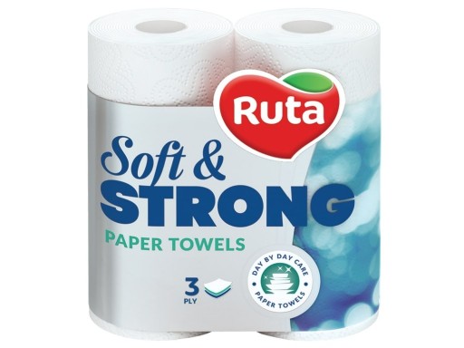 Zdjęcie oferty: Ruta - ręcznik papierowy Soft Strong 2szt–3 warstw