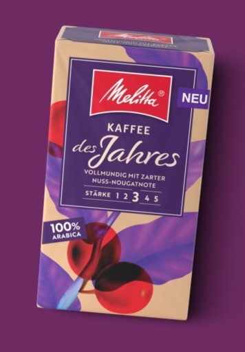 Zdjęcie oferty: 12 x 500 g Kawa Roku Melitta 2024 mielona DE