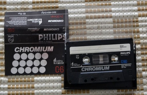 Zdjęcie oferty: PHILIPS C-90  CHROMIUM  okazja