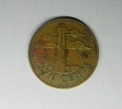 Zdjęcie oferty: Moneta 5 centów z Barbadosu - 1979r