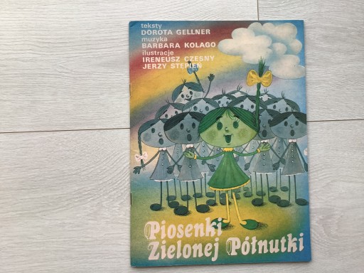 Zdjęcie oferty: Piosenki zielonej półnutki Dorota Gellner