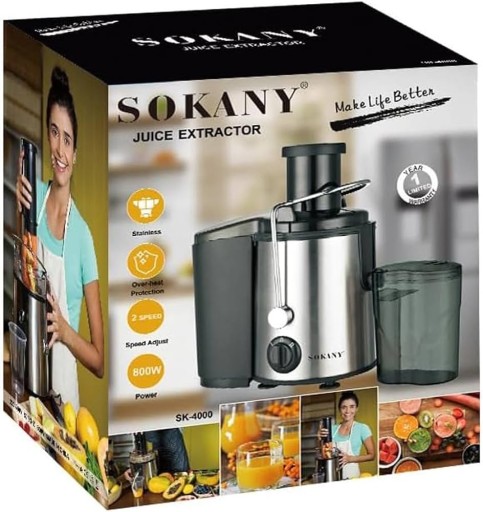 Zdjęcie oferty: sokowirówka Sokany 800W