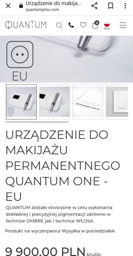 Zdjęcie oferty: Urządzenie do makijażu permanentnego Quantum PMU