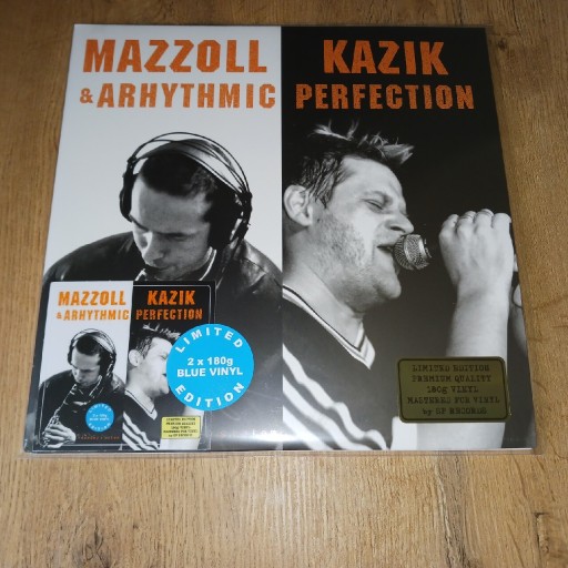 Zdjęcie oferty: MAZZOLL KAZIK & ARHYTHMIC PERFECTION Blue vinyl LP