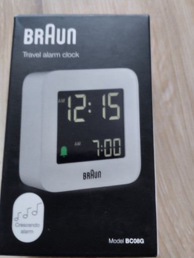 Zdjęcie oferty: Braun Cyfrowy budzik LCD