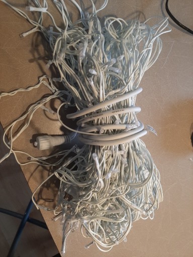 Zdjęcie oferty: Lampki choinkowe sople girlanda 11m 