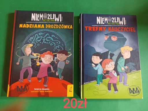 Zdjęcie oferty: Niemożliwi detektywi Nadziana drożdż Trefny nauczy