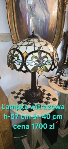 Zdjęcie oferty: Lampa witrazowa stylowa
