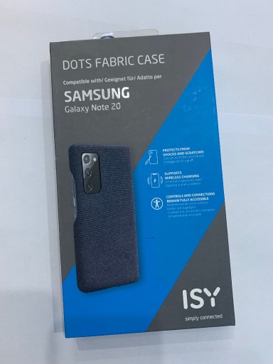 Zdjęcie oferty: Etui Samsung Galaxy Note 20 ISY Dots Fabric Case