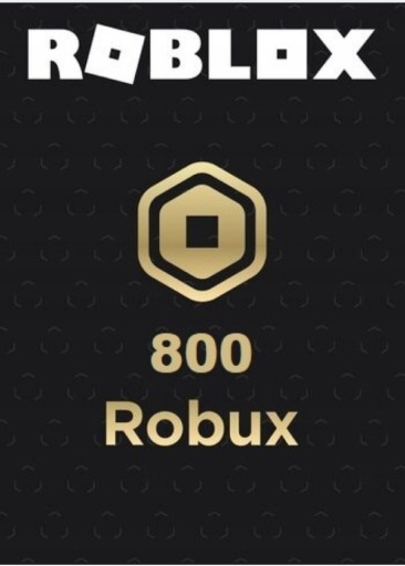 Zdjęcie oferty: ROBUX 800 ROBLOX POLSKA GLOBAL DOŁADOWANIE KOD