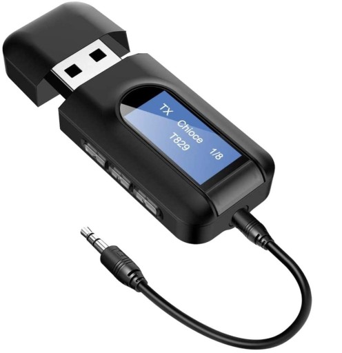 Zdjęcie oferty: Odbiornik audio transmiter USB Bluetooth 5.0