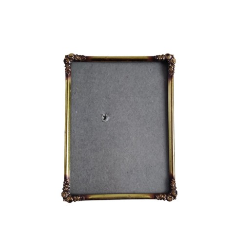 Zdjęcie oferty: ramka metalowa w róże ze szkłem stojąca