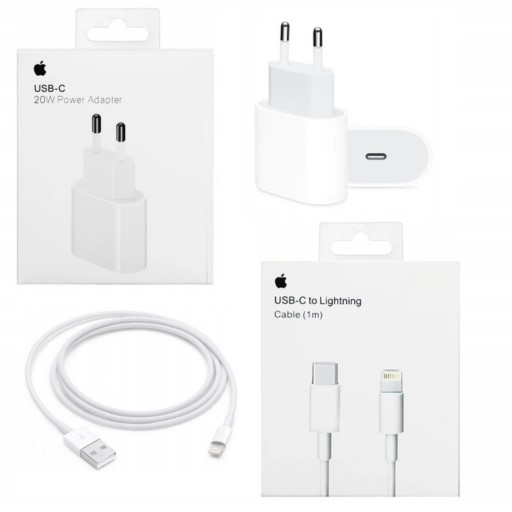 Zdjęcie oferty: Orginalna Ładowarka do IPhone 20w(gwarancja 12m)