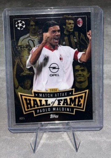 Zdjęcie oferty: Paolo Maldini topps match attax champions league 2024/25 Hall of Fame HOF5