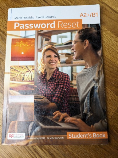 Zdjęcie oferty: Password Reset A2+/B1 Student's Book Lynda Edwards