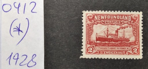 Zdjęcie oferty: 0412 Newfoundland Kanada 1928 (*)