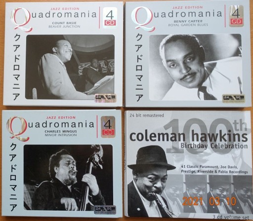 Zdjęcie oferty: Count Basie, Benny Carter. Hawkins, Mingus (15CD)