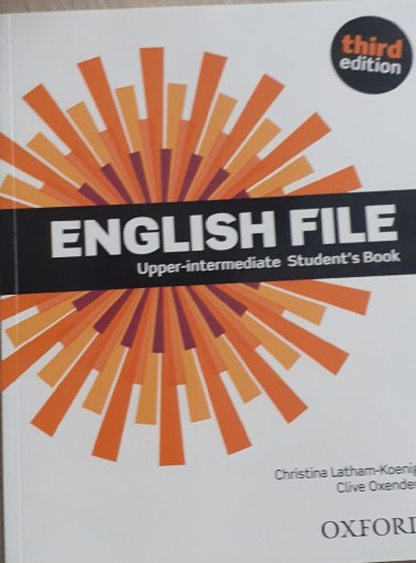 Zdjęcie oferty: English File Upper-Intermediate Student's Book