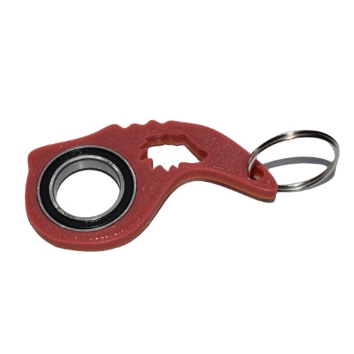 Zdjęcie oferty: Keyrambit karambit spinner brelok zawieszka do kluczy pomarańczowo-czerwony