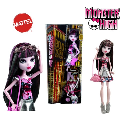 Zdjęcie oferty: Monster High DRACULAURA BOO YORK Mattel lalka G1