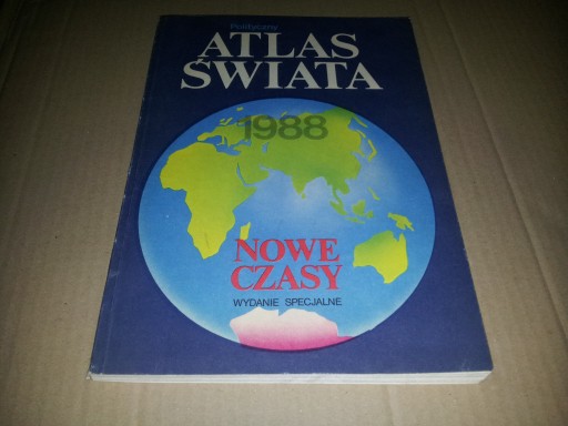 Zdjęcie oferty: Polityczny atlas świata 1988
