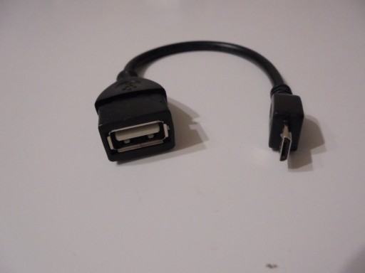 Zdjęcie oferty: Przewód OTG microUSB - USB - 15cm