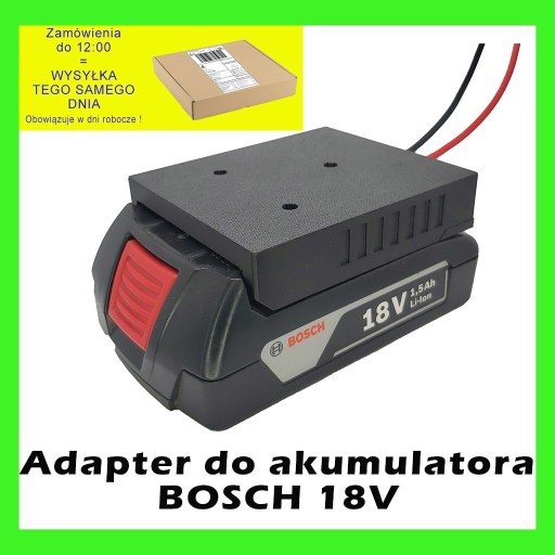 Zdjęcie oferty: Adapter do akumulatora baterii BOSCH 18V