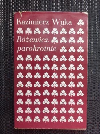 Zdjęcie oferty: Wyka Kazimierz - Różewicz parokrotnie