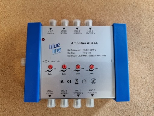 Zdjęcie oferty: Wzmacniacz SAT AMPLIFIER ABL44B BLUE LINE