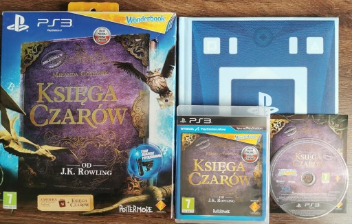 Zdjęcie oferty: Wonderbook Księga Czarów komplet w pudełku na PS3.