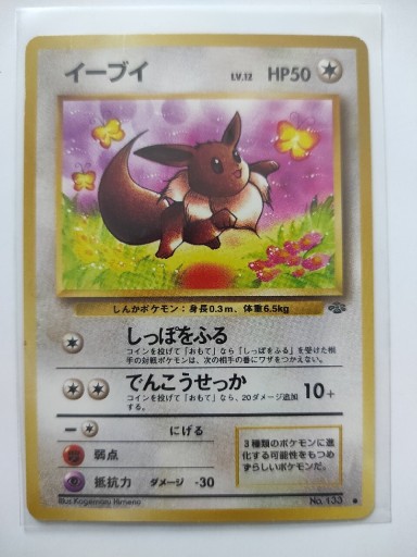 Zdjęcie oferty: Karta Pokemon Eevee Jungle no.133 1996