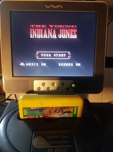 Zdjęcie oferty: Kartridż Young Indiana Jones Pegasus Famicom