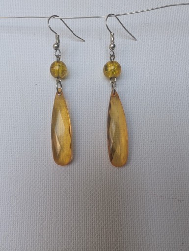 Zdjęcie oferty: Kolczyki żółte  