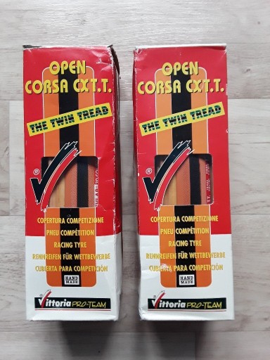 Zdjęcie oferty: 2×VITTORIA OPEN CORSA CX T.T. 700×19c PRO TEAM